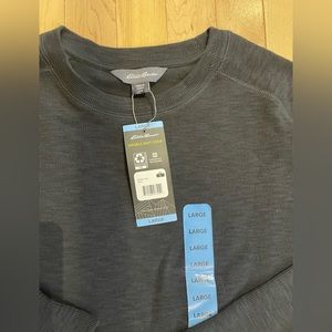 Eddie Bauer men’s Double Knit Crew